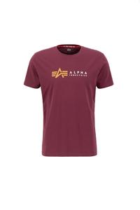 Футболка ALPHA INDUSTRIES, Burgundy
