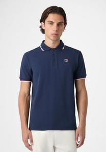 Поло Fila BIELLA REGULAR TIPPED, Black Iris/Blue