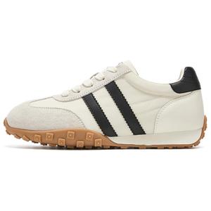 Нескользящие низкие повседневные туфли для женщин ST&SAT, Black