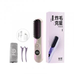 Щипцы для завивки / Утюжки для выпрямления волос MINGHUANG, Fourth Generation Fast Charging Wireless 1 Billion Negative Ions [Pearl Powder]