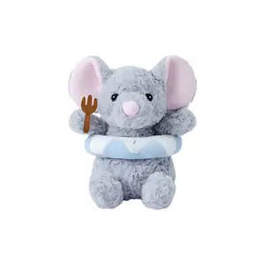 Плюшевая кукла Chef & Mouse высотой 15 см OLOEY