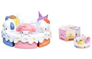 Hello Kitty My Melody настольное украшение Sanrio, End Box Full Set, All Six Pieces[One Of Each Style]