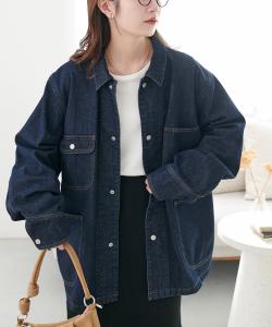 Джинсовая куртка Discoat, цвет Navy