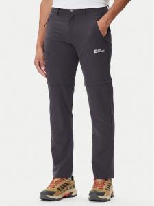 Брюки для активного отдыха regular fit Pico Trail A63905 Jack Wolfskin, серый