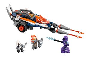 Набор пластиковых строительных блоков Future Knights Collection Lance Transformable Longsword Tank, 300 деталей, 70348 LEGO