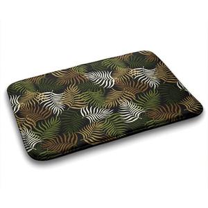 Коврик для ванной Tulup Pflanzenmuster, 75x1x75 см, зеленый