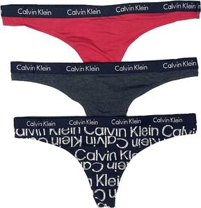 Женские хлопковые стринги Calvin Klein, 3 шт., R(Qp2385-025)/Ckp