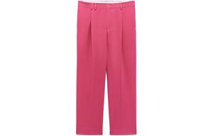 Барби X Барби Совместный бренд Брюки Мужские Тёмно-фиолетовые Красные ZARA