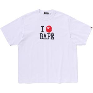 Футболка с логотипом A BATHING APE, белый