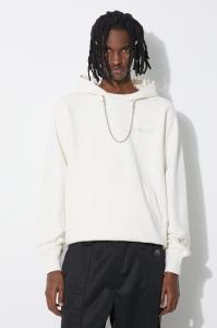 AMBUSH Хлопковая толстовка с цепочкой из шариков, бежевый