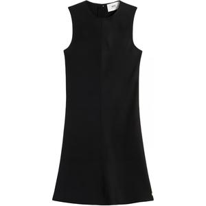 Прямое короткое платье ami paris AMIPARIS, черный