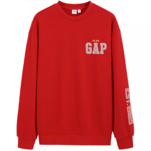 Свитшот Unisex на осень-зиму GAP, red