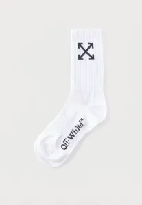 Носки arrow до середины икры Off-White, White/Black