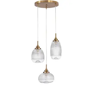 Подвесной светильник MOND E14 1 шт. Без лампы Nova Luce, золотой