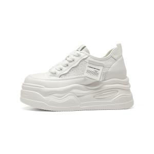 Низкие модные кроссовки с технологией быстрой сушки для стройных ног, женские CARDANRO, White