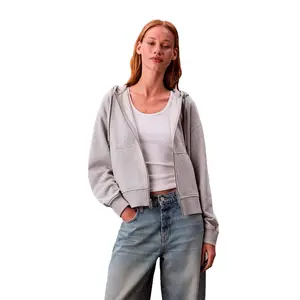 Толстовка Calvin Klein Jeans LV047B237G на молнии, серый