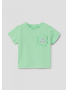 Футболка цвета 7300_светло-зеленый s.Oliver