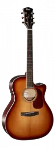 Акустическая гитара Cort Gold A8 Light Burst Acoustic/Electric