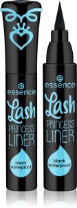 Водостойкий маркер для подводки глаз Lash Princess с широким наконечником Essence, atspalvis black 3 мл