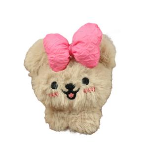 Плюшевый мишка с бантом подвеска высота 10см A little tide to play