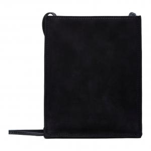 THE ROW Кожаная сумка через плечо, черная