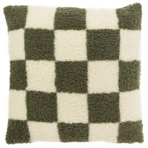 Декоративная подушка Unique Living Check, зеленый