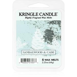 Сандал и воск кадэ для ароматической лампы - 64 г Kringle Candle