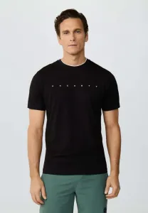 Базовая футболка с принтом Hackett London, Black