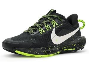 Детские кроссовки Nike Pegasus Trail 5 (Little Kid/Big Kid) Nike Kids, Black/Phantom/Volt Ice