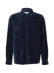 Рубашка на пуговицах Comfort fit Kronstadt Miami, темно-синий