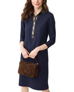 J.McLaughlin Платье Falcon, синий