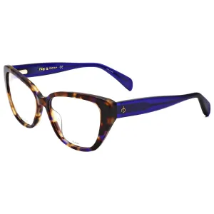 Очки Women's 54mm Blue Havana Opticals Rag & Bone