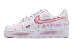 Кроссовки Nike Air Force 1 Skateboard Shoes Women's Low-Top White