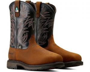 Ботинки Ariat WorkHog MetGuard CSA Waterproof Composite Toe Work Boot, цвет Dark Copper