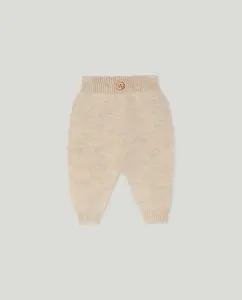 Гладкие трикотажные штаны для малыша без стопы Coconut El Corte Inglés, серый