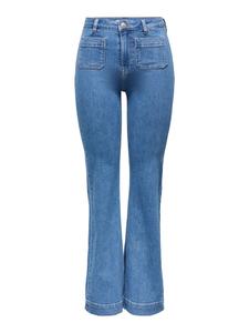 ONLY Джинсы-клеш 'ONLMadison' в синем дениме