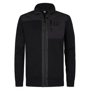 Толстовка Petrol Industries M-3050-SWC323 full zip, черный