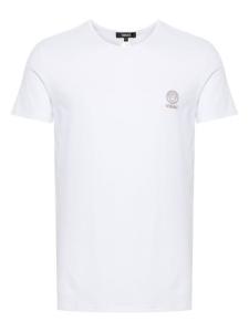 Versace футболка с логотипом, белый