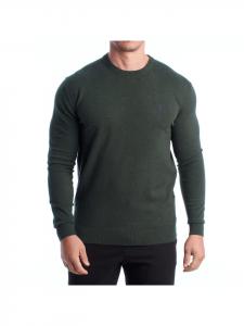 U.S. Polo Assn. Пуловер зеленого цвета