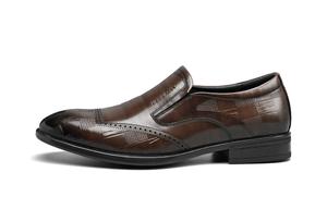 HLA Мужские повседневные туфли мужские низкие топы коричневые, цвет Brown