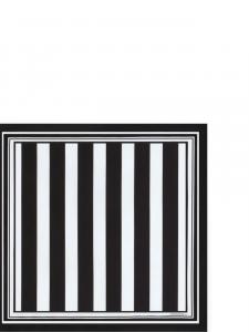 Полосатый шарф Dolce & Gabbana, черный