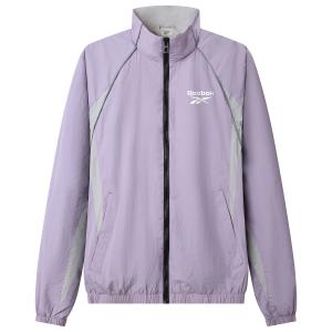Куртки Unisex Stand Collar Moderate Reebok, фиолетовый & светло серый