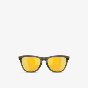 Oo9284 солнцезащитные очки frogskins range в круглой оправе o matter Oakley, зеленый