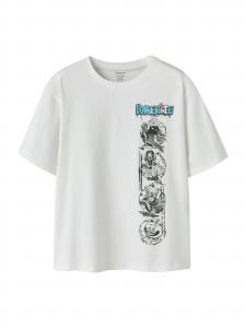 NAME IT Футболка 'NKMMod Fortnite' в белом цвете