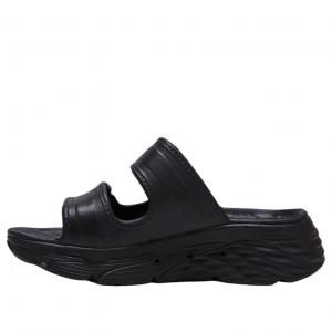 Шлепанцы (WMNS) Skechers Max Cushioning Foamies 'Black'