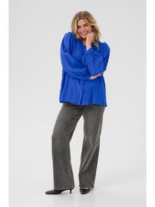 Рубашка с длинным рукавом KClisana Свободный крой в интернете KAFFE curve