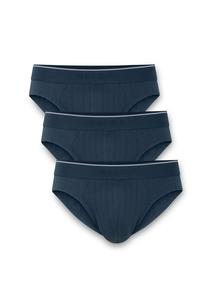 Трусы 3 шт. в упаковке чистые и стильные Calida, индиго