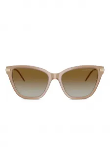 Солнцезащитные очки в оправе 'кошачий глаз' Emporio Armani, коричневый