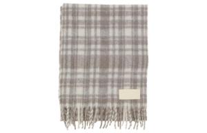 Шарф из альпаки унисекс бежевый AMIPARIS