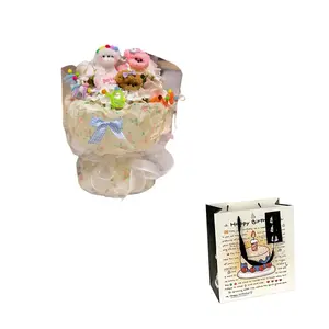 Плюшевая кукла Puppy Twist Bouquet высотой 35 см DUOAI